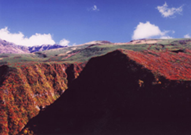 鳥海山の紅葉